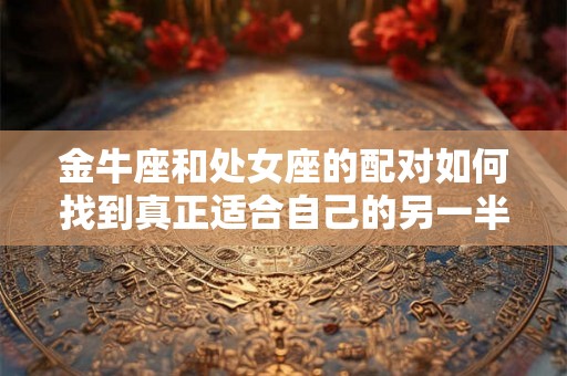 金牛座和处女座的配对如何找到真正适合自己的另一半？