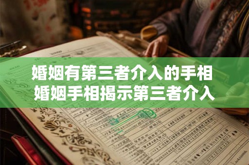 婚姻有第三者介入的手相 婚姻手相揭示第三者介入