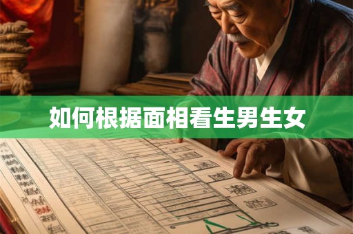 如何根据面相看生男生女 如何根据面相看生男生女