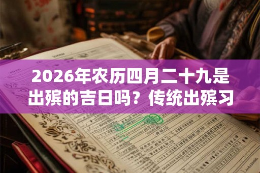 2026年农历四月二十九是出殡的吉日吗？传统出殡习俗
