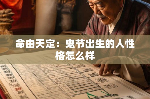 命由天定：鬼节出生的人性格怎么样