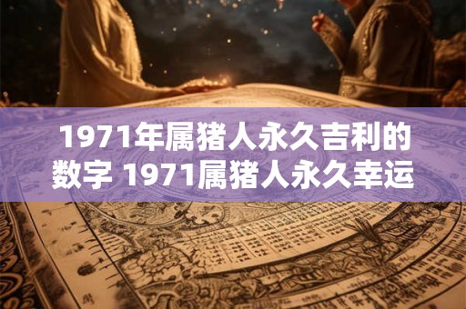 1971年属猪人永久吉利的数字 1971属猪人永久幸运数字是什么 1971年属猪人永久吉利的数字 1971属猪人永久幸运数字是什么