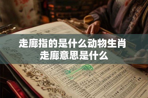 走廊指的是什么动物生肖 走廊意思是什么