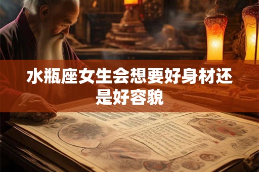 水瓶座女生会想要好身材还是好容貌 水瓶座女生会想要好身材还是好容貌