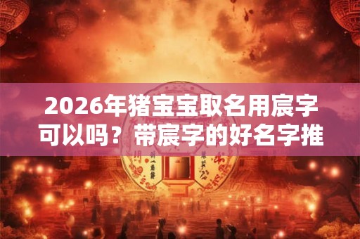 2026年猪宝宝取名用宸字可以吗?带宸字的好名字推荐! 2026年猪宝宝取名用宸字可以吗?带宸字的好名字推荐!