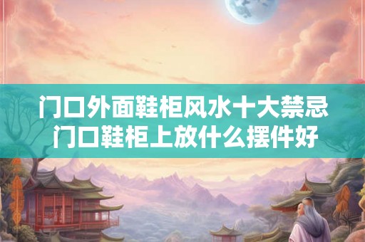 门口外面鞋柜风水十大禁忌 门口鞋柜上放什么摆件好 门口外面鞋柜风水十大禁忌 门口鞋柜上放什么摆件好