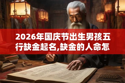 2026年国庆节出生男孩五行缺金起名,缺金的人命怎么样？