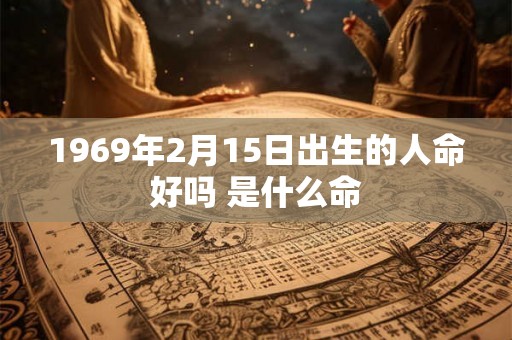 1969年2月15日出生的人命好吗 是什么命