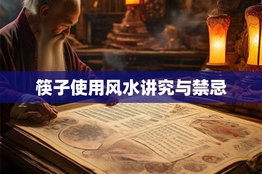 筷子使用风水讲究与禁忌