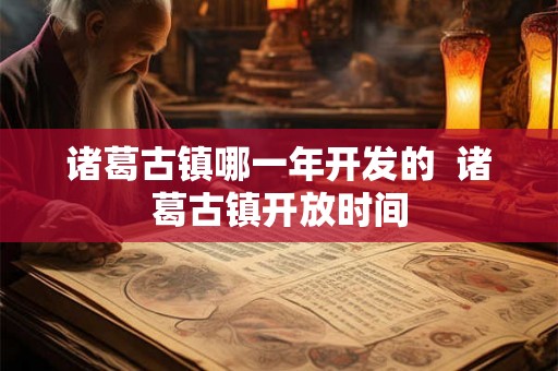 诸葛古镇哪一年开发的  诸葛古镇开放时间
