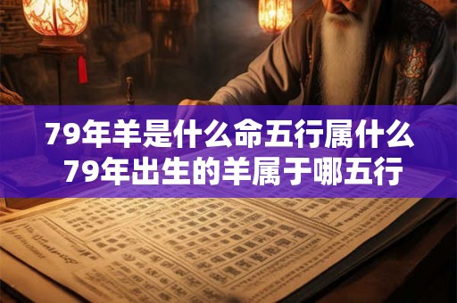 79年羊是什么命五行属什么 79年出生的羊属于哪五行