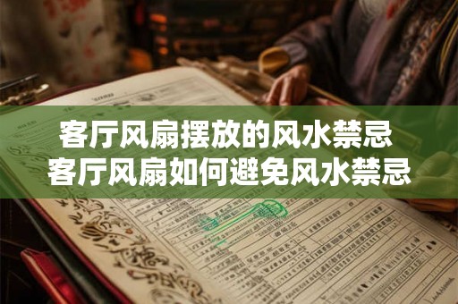 客厅风扇摆放的风水禁忌 客厅风扇如何避免风水禁忌
