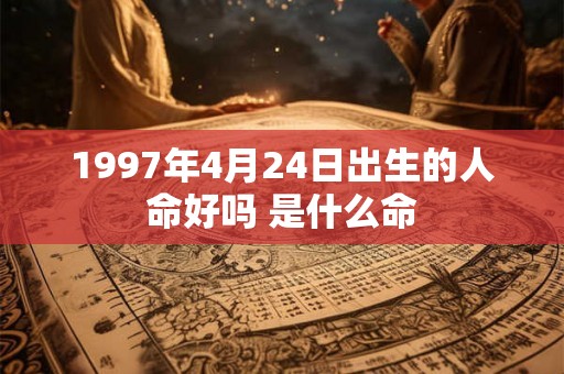 1997年4月24日出生的人命好吗 是什么命