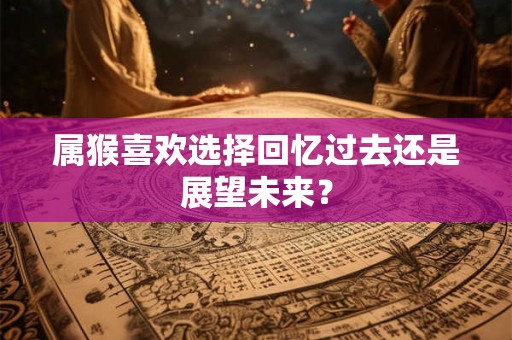 属猴喜欢选择回忆过去还是展望未来？