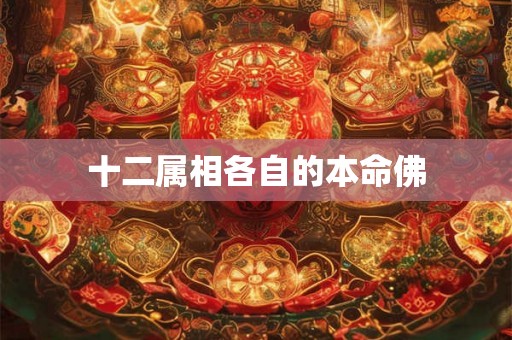 十二属相各自的本命佛