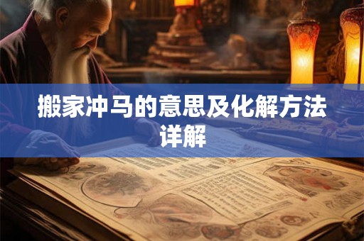 搬家冲马的意思及化解方法详解 搬家冲马的意思及化解方法详解