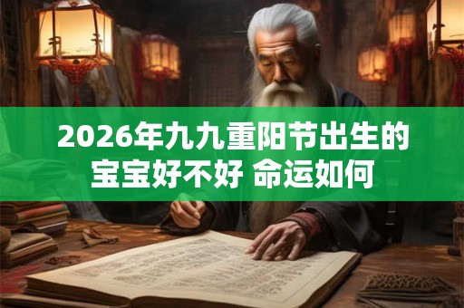 2026年九九重阳节出生的宝宝好不好 命运如何