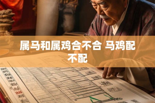 属马和属鸡合不合 马鸡配不配