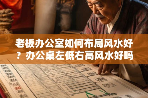 老板办公室如何布局风水好？办公桌左低右高风水好吗？