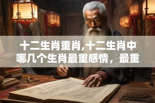 十二生肖重肖,十二生肖中哪几个生肖最重感情，最重感情