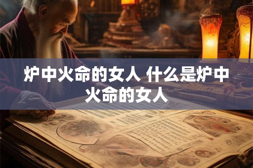 炉中火命的女人 什么是炉中火命的女人