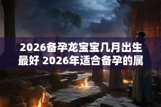2026备孕龙宝宝几月出生最好 2026年适合备孕的属相有谁