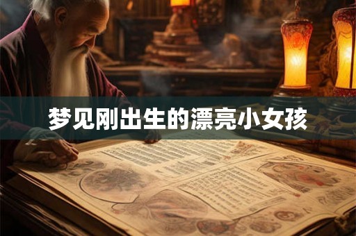 梦见刚出生的漂亮小女孩 梦见刚出生的漂亮小女孩