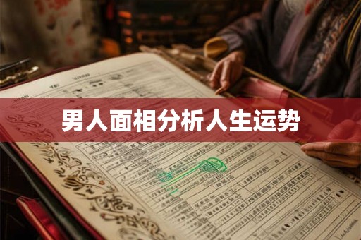 男人面相分析人生运势