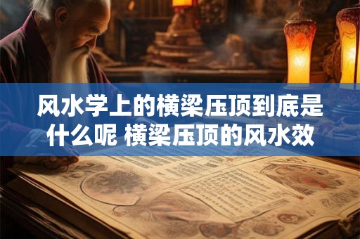 风水学上的横梁压顶到底是什么呢 横梁压顶的风水效应