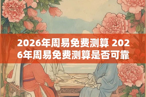 2026年周易免费测算 2026年周易免费测算是否可靠