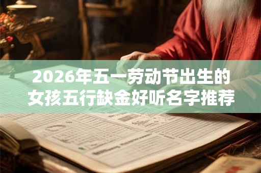 2026年五一劳动节出生的女孩五行缺金好听名字推荐！