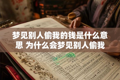 梦见别人偷我的钱是什么意思 为什么会梦见别人偷我的钱 梦见别人偷我的钱是什么意思 为什么会梦见别人偷我的钱