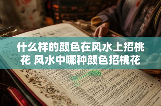什么样的颜色在风水上招桃花 风水中哪种颜色招桃花