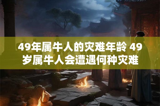 49年属牛人的灾难年龄 49岁属牛人会遭遇何种灾难