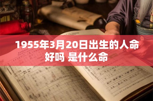 1955年3月20日出生的人命好吗 是什么命