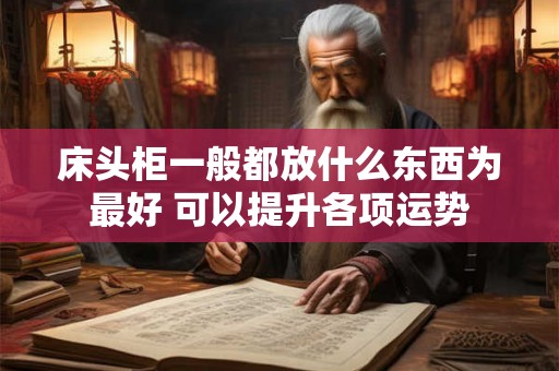 床头柜一般都放什么东西为最好 可以提升各项运势 床头柜一般都放什么东西为最好 可以提升各项运势