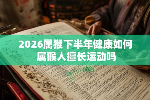 2026属猴下半年健康如何 属猴人擅长运动吗