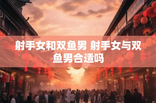 射手女和双鱼男 射手女与双鱼男合适吗