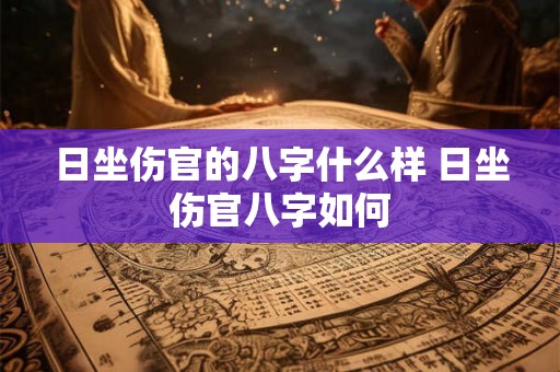 日坐伤官的八字什么样 日坐伤官八字如何
