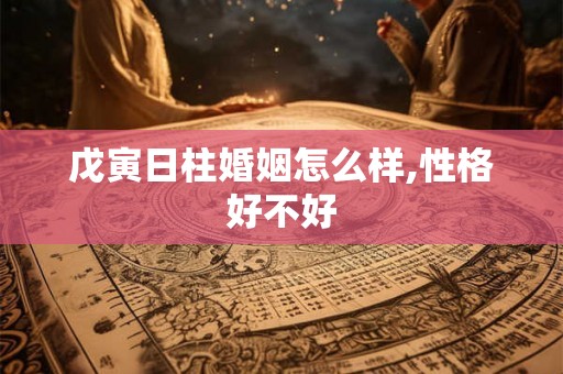 戊寅日柱婚姻怎么样,性格好不好