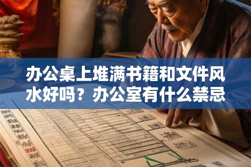 办公桌上堆满书籍和文件风水好吗？办公室有什么禁忌？