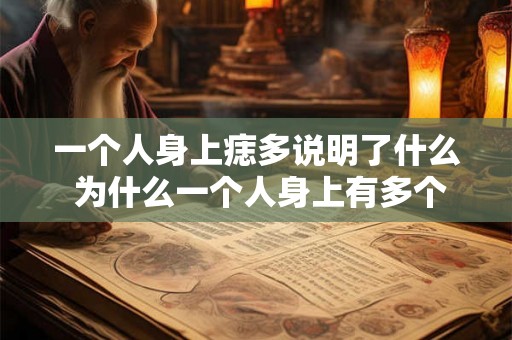 一个人身上痣多说明了什么 为什么一个人身上有多个痣