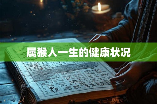 属猴人一生的健康状况