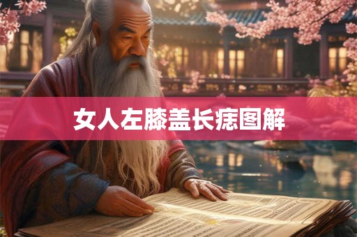 女人左膝盖长痣图解