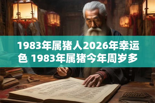 1983年属猪人2026年幸运色 1983年属猪今年周岁多大