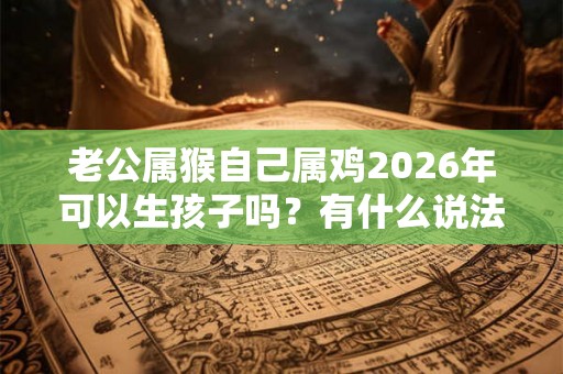 老公属猴自己属鸡2026年可以生孩子吗？有什么说法吗？