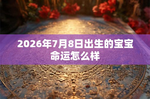 2026年7月8日出生的宝宝命运怎么样