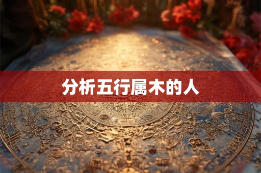 分析五行属木的人
