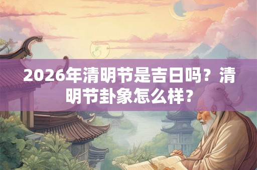 2026年清明节是吉日吗？清明节卦象怎么样？