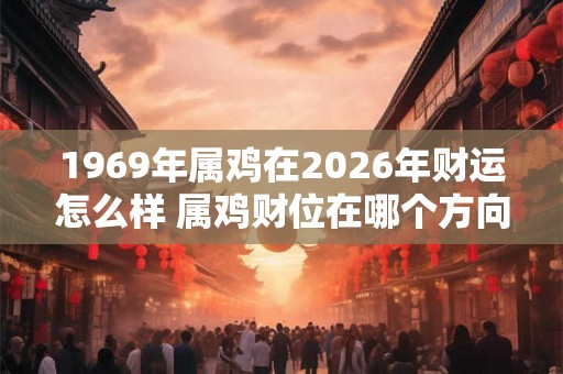 1969年属鸡在2026年财运怎么样 属鸡财位在哪个方向